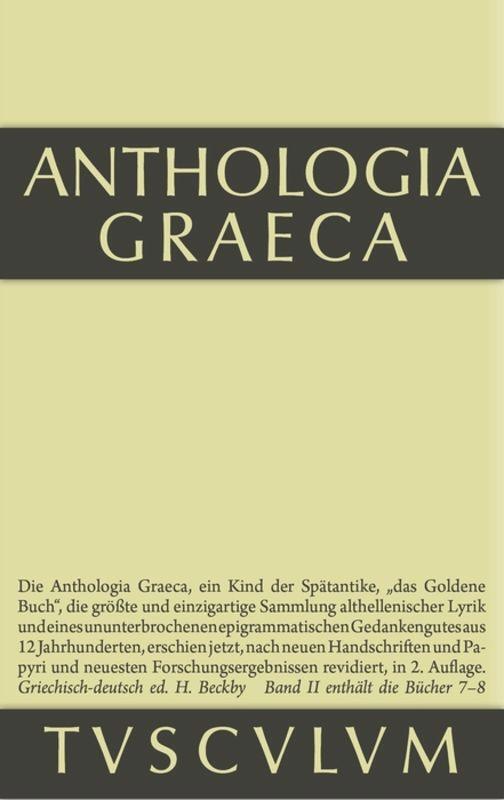 Cover: 9783110361711 | Buch VII-VIII | Griechisch - deutsch | Hermann Beckby | Buch | Deutsch