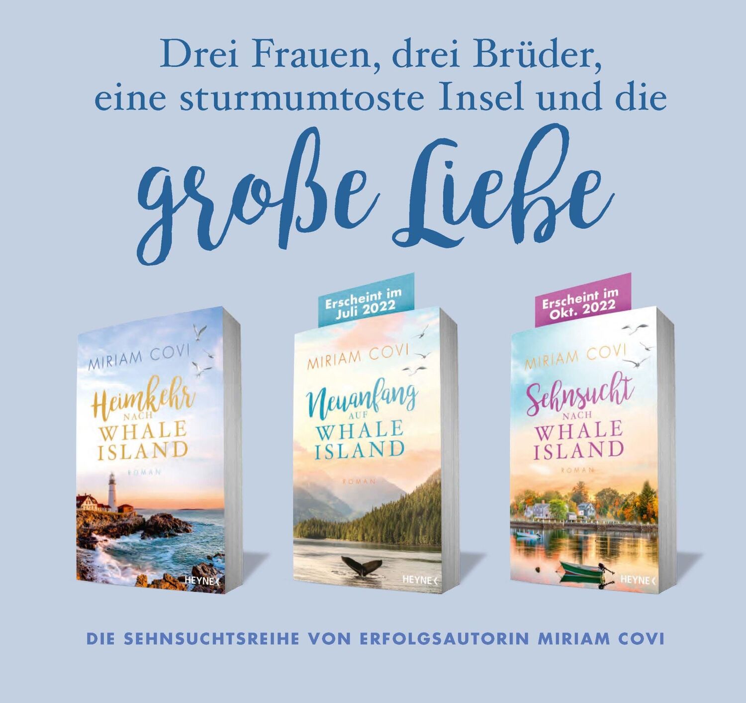 Bild: 9783453425699 | Heimkehr nach Whale Island | Miriam Covi | Taschenbuch | 560 S. | 2022