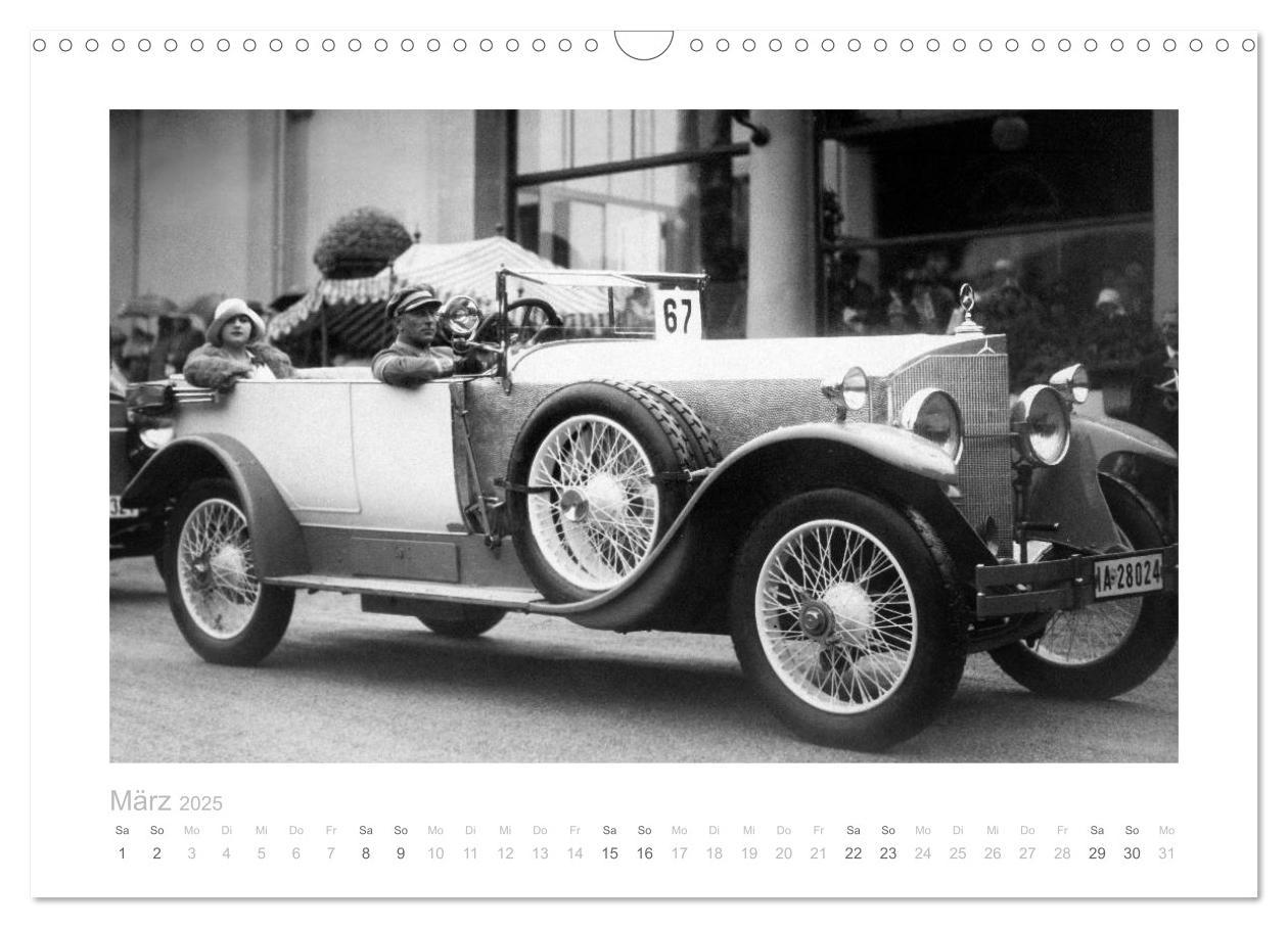 Bild: 9783435447268 | Luxus Oldtimer - Mercedes (Wandkalender 2025 DIN A3 quer), CALVENDO...