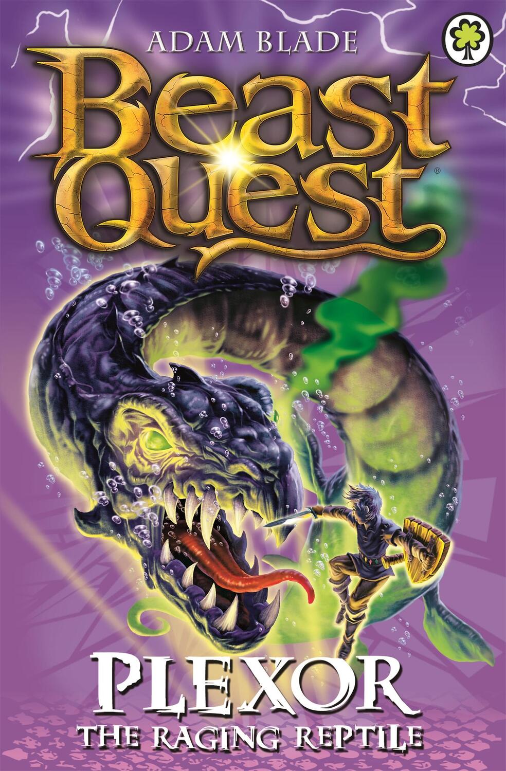 Cover: 9781408334911 | Beast Quest: Plexor the Raging Reptile | Series 15 Book 3 | Adam Blade