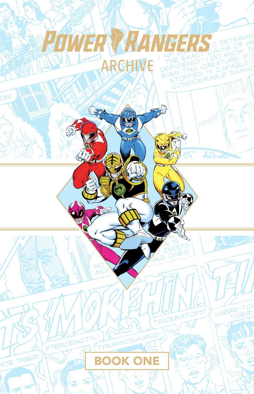 Cover: 9781608862009 | Power Rangers Archive Book One Deluxe Edition HC | Fabien Nicieza