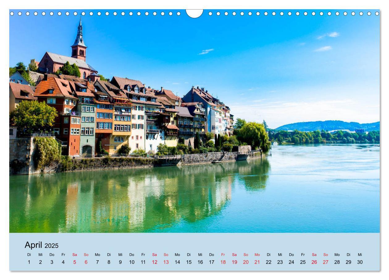 Bild: 9783435192359 | Impressionen vom Hochrhein (Wandkalender 2025 DIN A3 quer),...