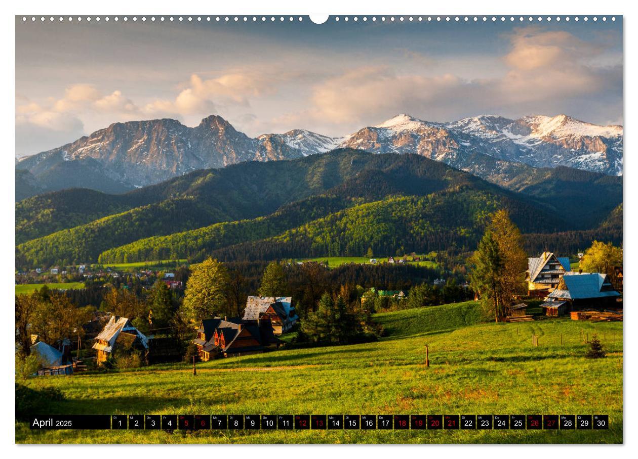 Bild: 9783435423972 | Tatra. Polen und Slowakei (Wandkalender 2025 DIN A2 quer), CALVENDO...