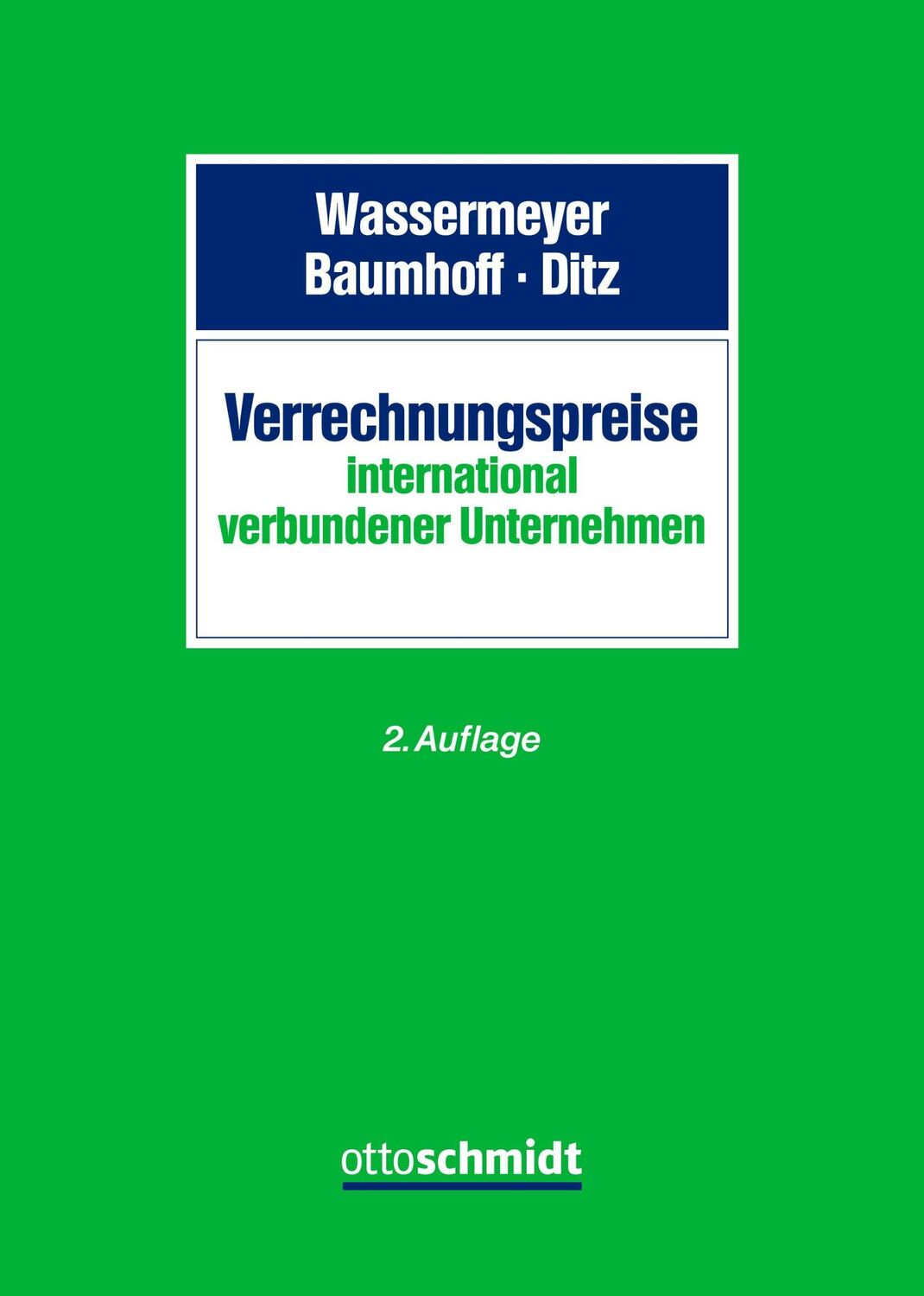 Cover: 9783504260477 | Verrechnungspreise international verbundener Unternehmen | Buch | 2022