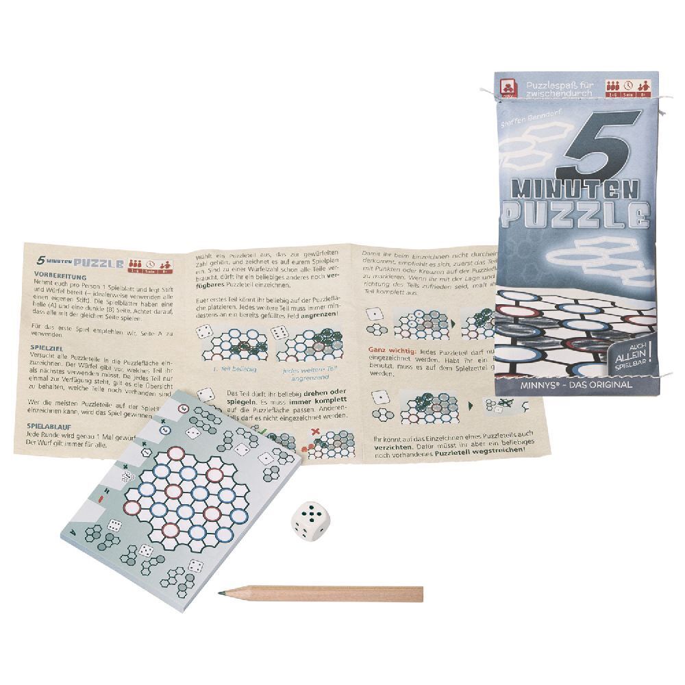 Bild: 4012426790133 | 5 Minuten Puzzle (Minny) | Nürnberger Spielkarten Verlag | Spiel