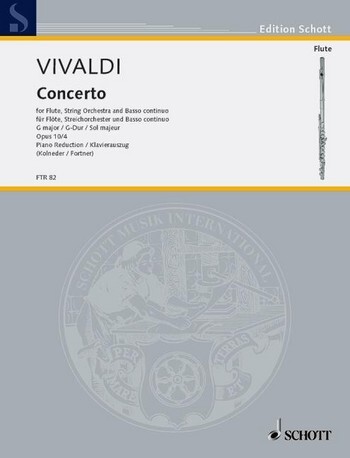 Cover: 9790001093880 | Concert 04 G Opus 10 Rv435 | Antonio Vivaldi | Buch | 1981