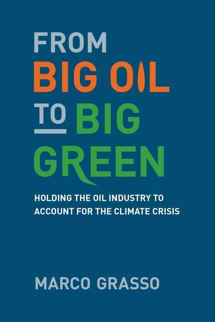 Cover: 9780262543743 | From Big Oil to Big Green | Marco Grasso | Taschenbuch | 2022