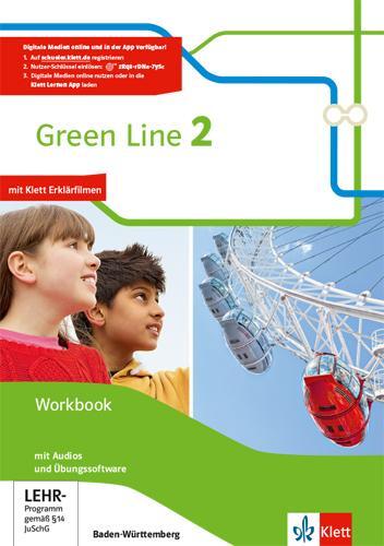 Cover: 9783128341286 | Green Line 2. Workbook mit Audios und Übungssoftware 6. Ausgabe...