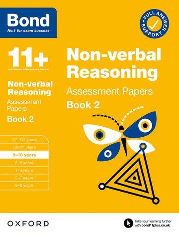 Cover: 9780192777423 | Bond 11+ Non-verbal Reasoning Assessment Papers 9-10 Years Book 2