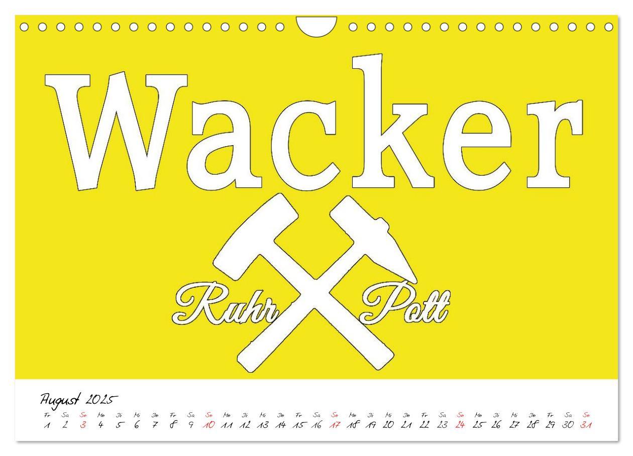 Bild: 9783435488995 | Ruhrpott Vokabeln (Wandkalender 2025 DIN A4 quer), CALVENDO...