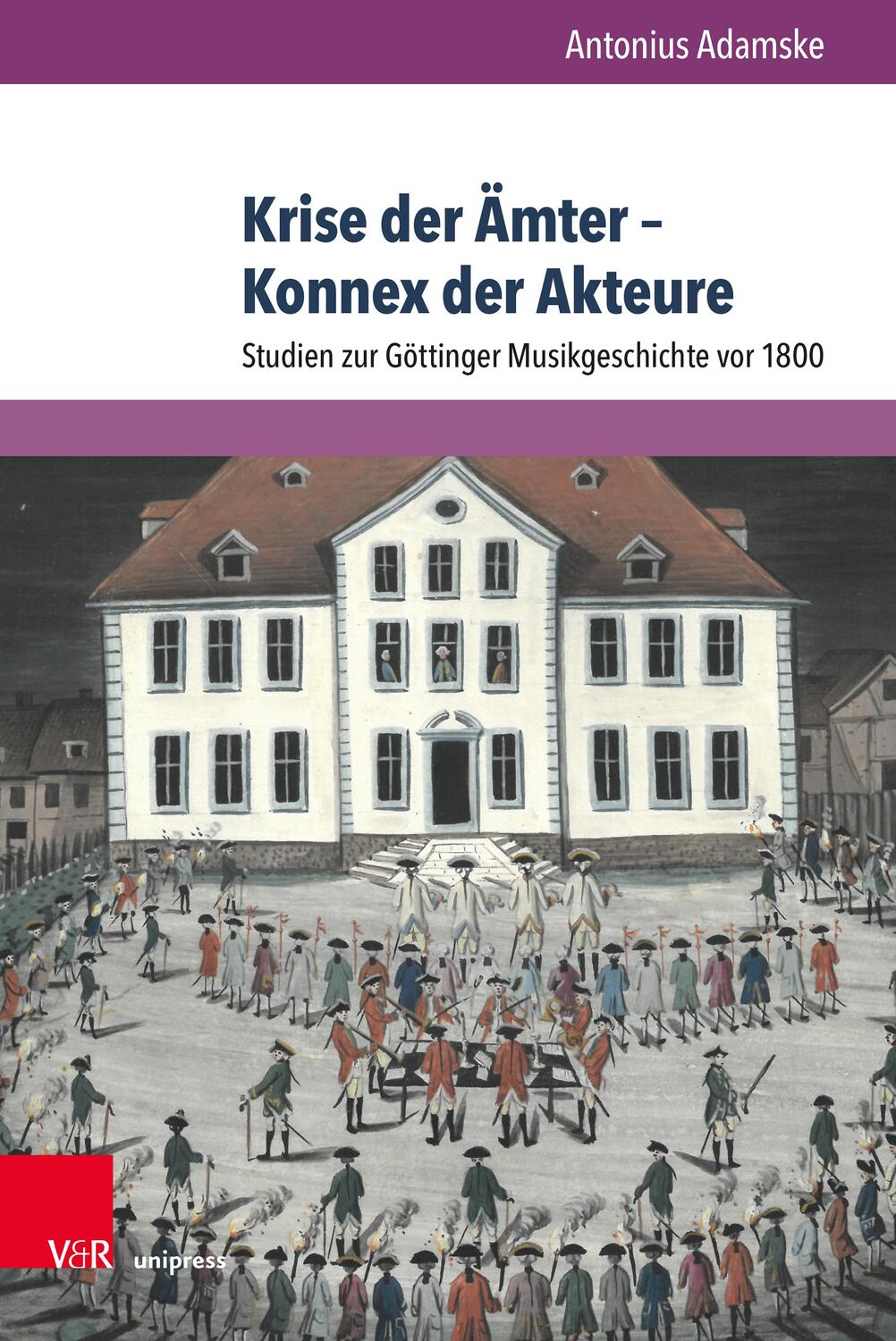 Cover: 9783847115953 | Krise der Ämter - Konnex der Akteure | Antonius Adamske | Buch | 2023