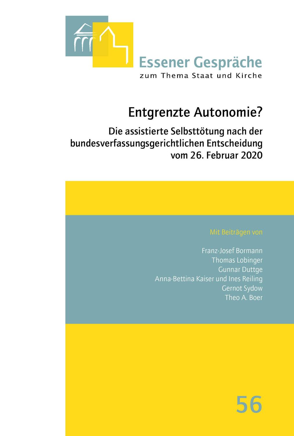 Cover: 9783402105818 | Essener Gespräche zum Thema Staat und Kirche, Band 56 | Uhle (u. a.)