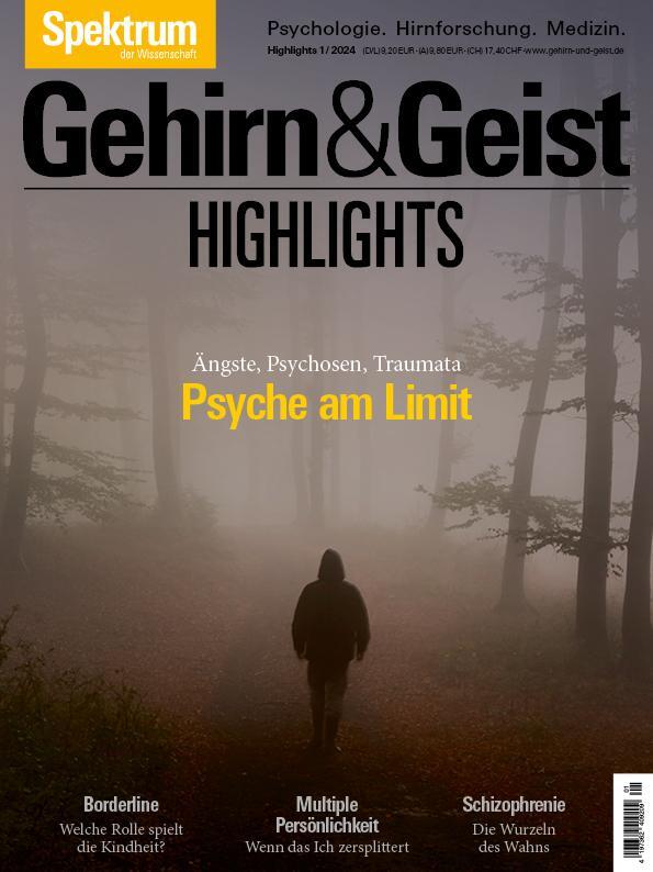 Cover: 9783958928657 | Gehirn&amp;Geist Dossier - Psyche am Limit | Ängste, Psychosen, Traumata