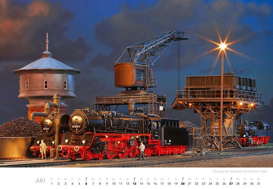 Bild: 9783966648356 | Traumanlagen von Modellbahnprofis Kalender 2025 | Kalender | 14 S.