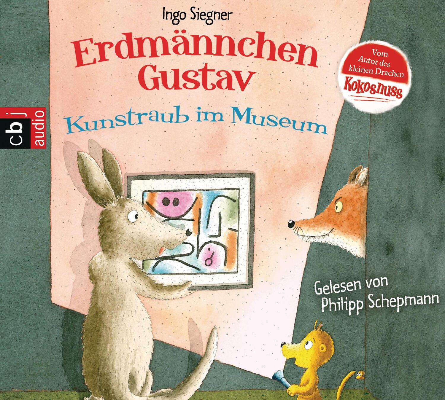 Cover: 9783837137453 | Erdmännchen Gustav - Kunstraub im Museum | Ingo Siegner | Audio-CD