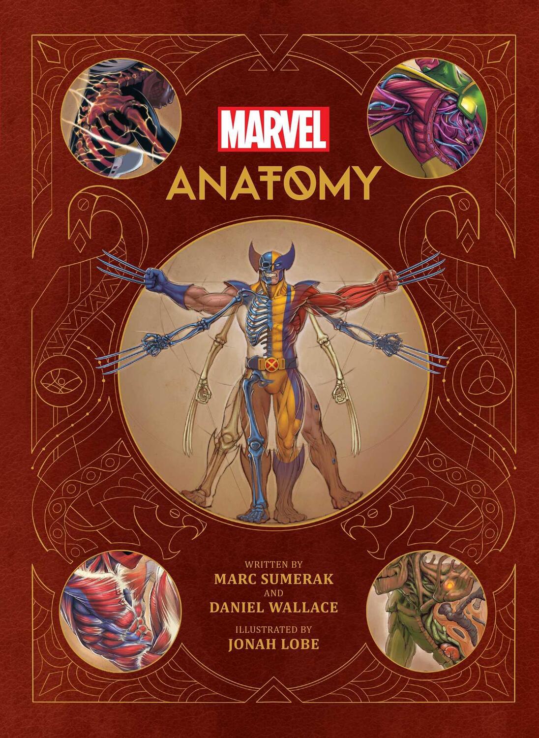 Cover: 9781683838692 | Marvel Anotomy | A Scientific Study of the Superhuman | Marc Sumerak