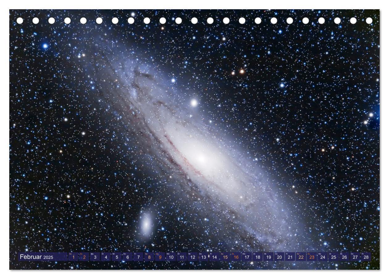 Bild: 9783435054718 | Galaxien, Sterne und Nebel: Leuchten aus dem All (Tischkalender...