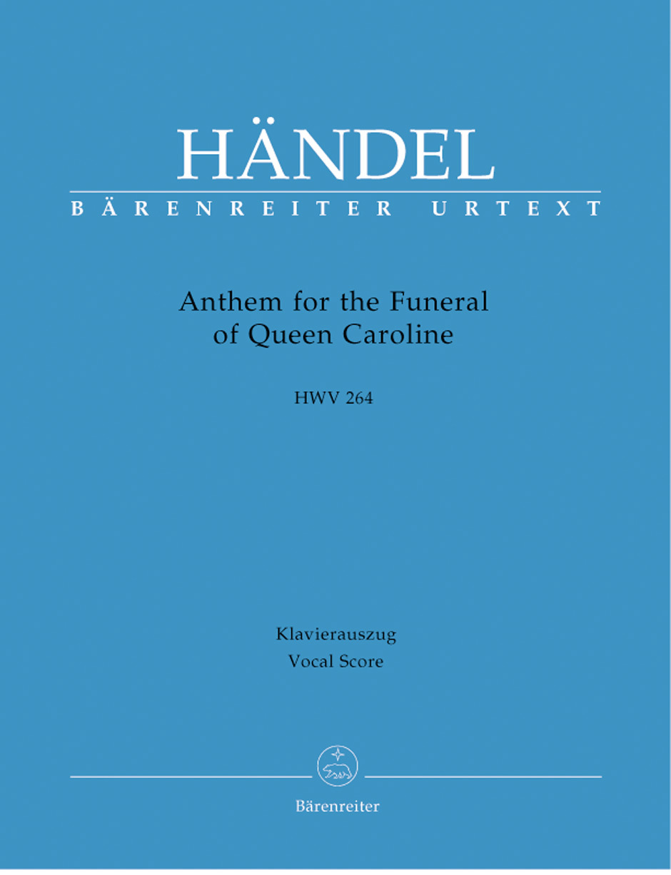 Cover: 9790006530410 | Anthem for the Funeral of Queen Caroline HWV 264 | Händel | Broschüre