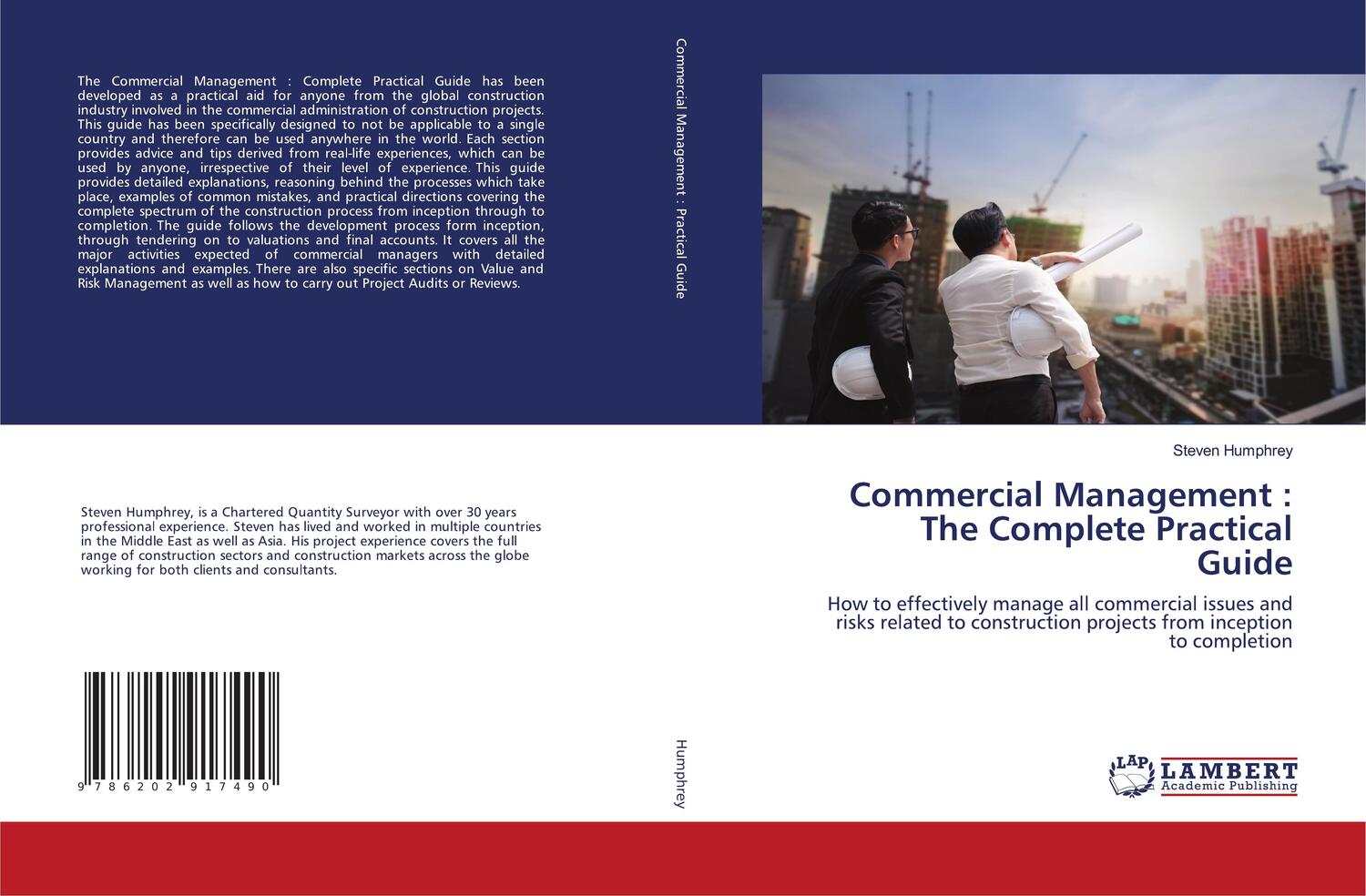 Cover: 9786202917490 | Commercial Management : The Complete Practical Guide | Steven Humphrey