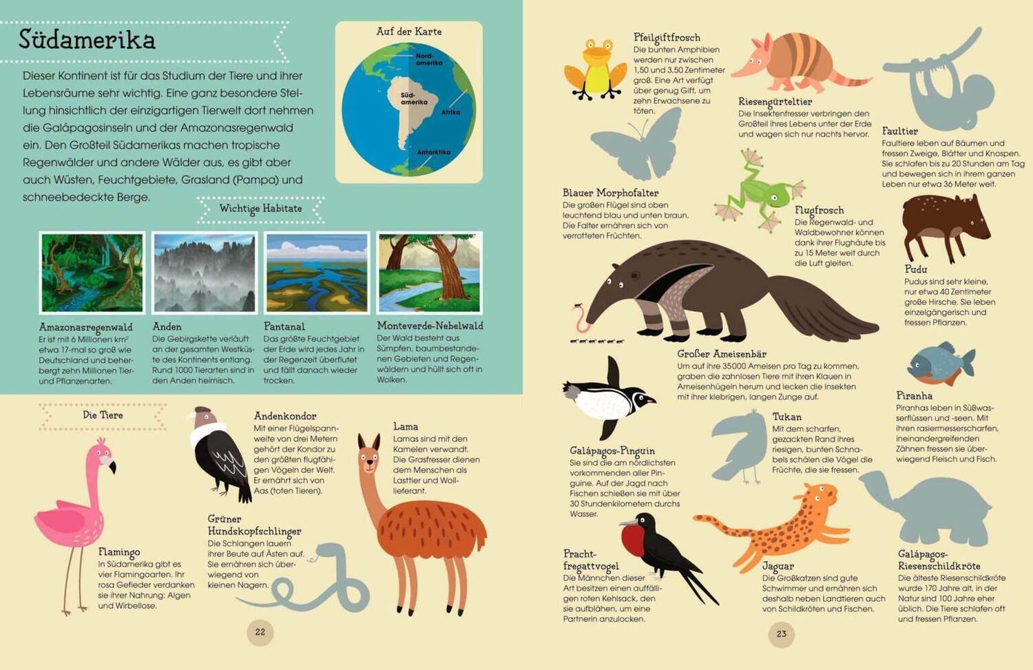 Bild: 9783809444619 | Zeichne deinen eigenen Tieratlas! Über 170 Tiere von 7 Kontinenten....