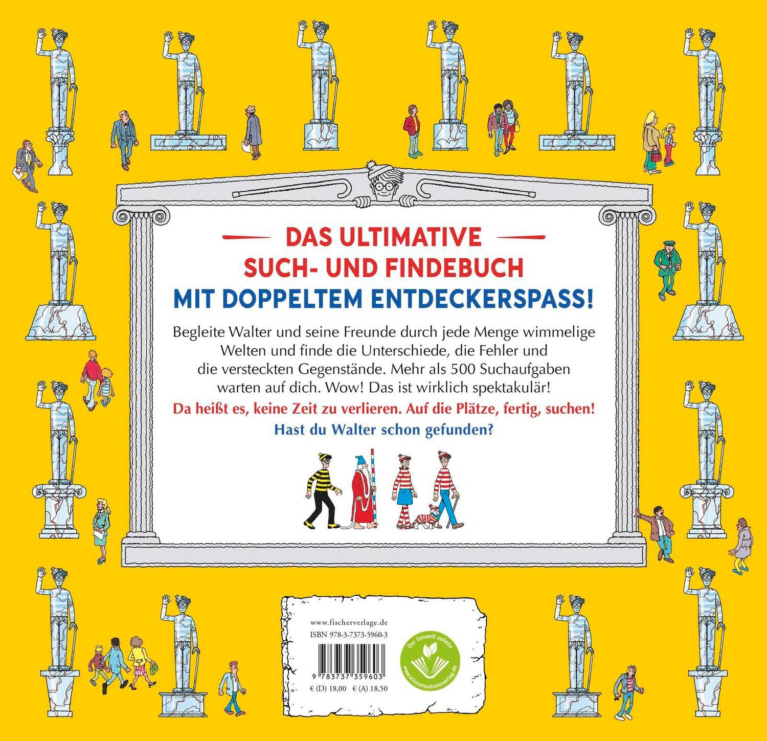 Rückseite: 9783737359603 | Wo ist Walter? Finde den Fehler | Martin Handford | Buch | 32 S.