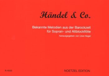 Cover: 9790204545551 | Händel und Co. - Melodien aus der Barockzeit für 2 Blockflöten (SA)...