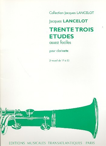 Cover: 5020679151006 | 33 Etudes Assez Faciles - Vol. 2 | Jacques Lancelot | Buch