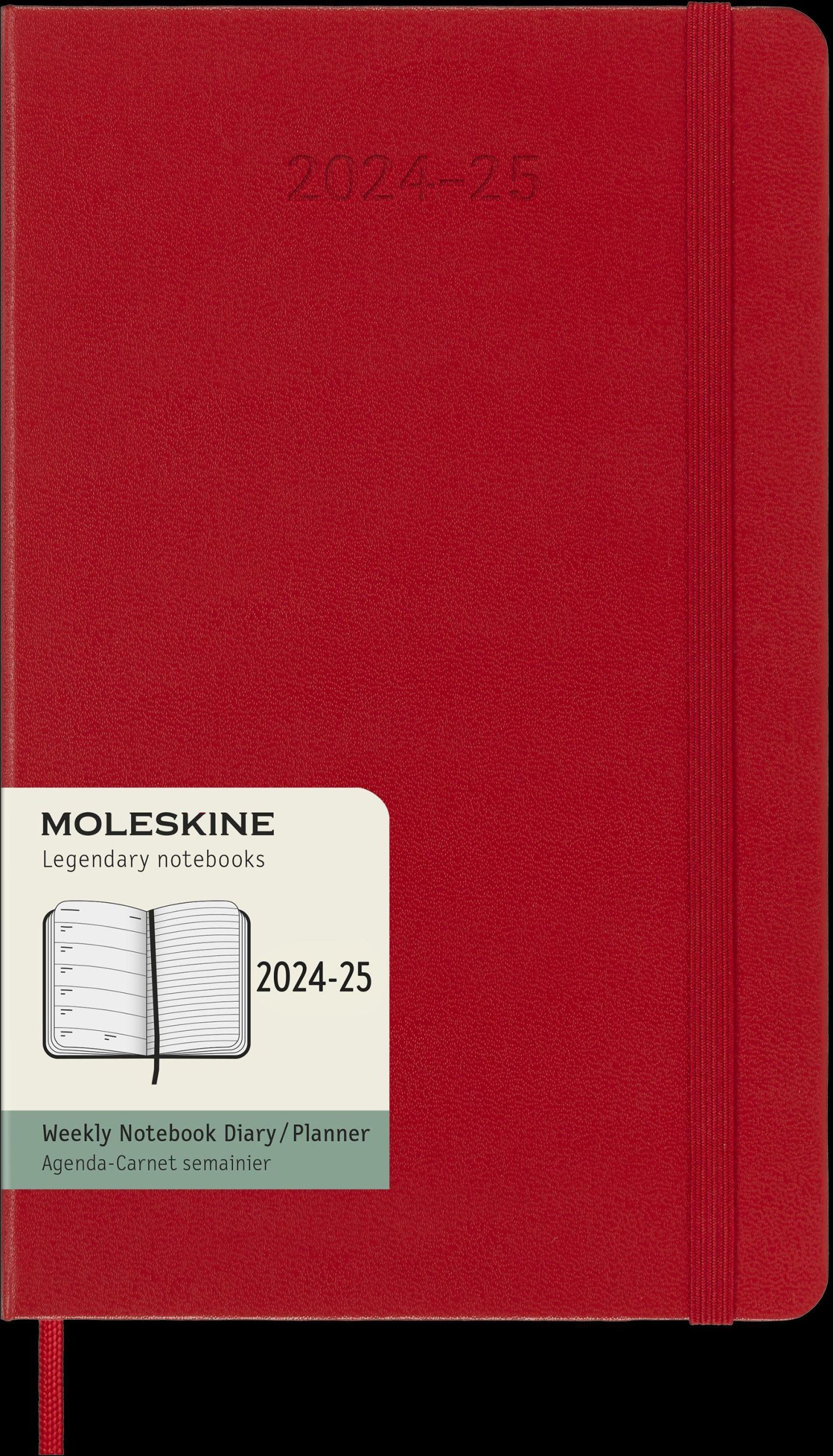 Bild: 8056999270575 | Moleskine 18 Monate Wochen Notizkalender 2024/2025, L/A5, 1 Wo = 1...