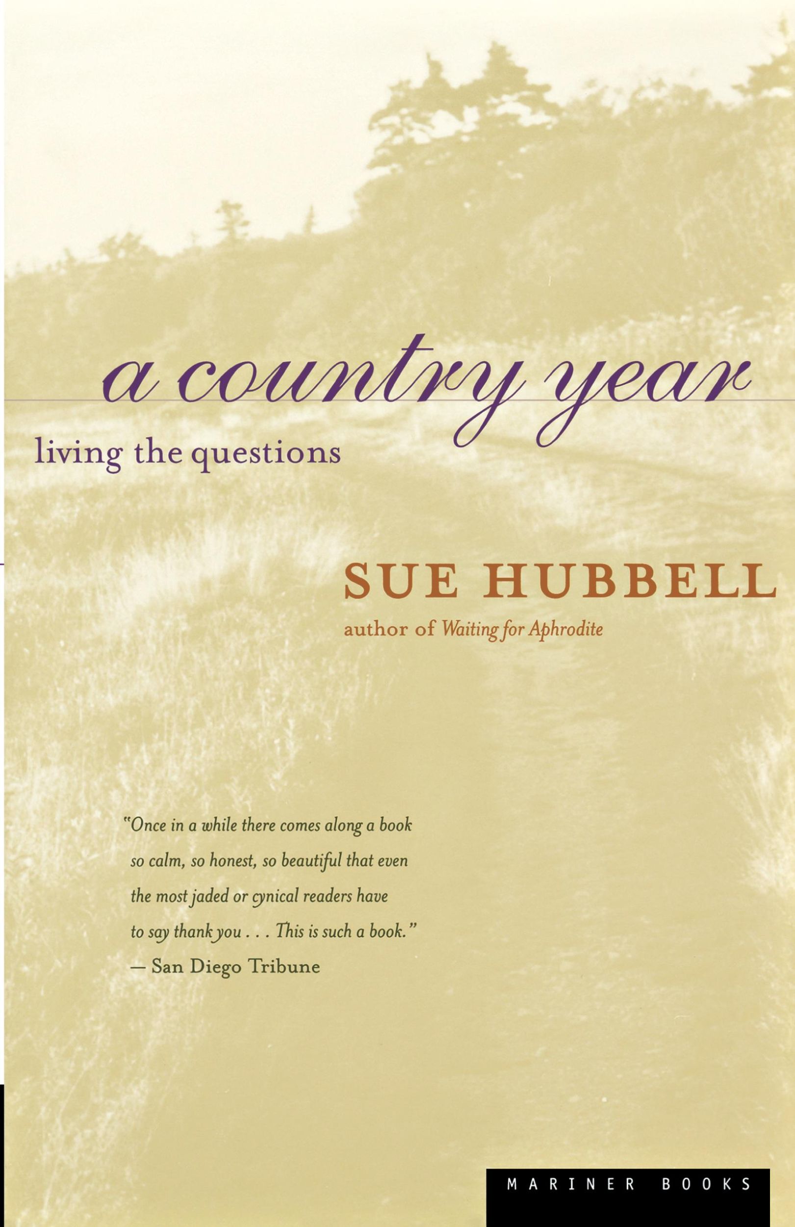 Cover: 9780395967010 | A Country Year | Living the Questions | Sue Hubbell | Taschenbuch