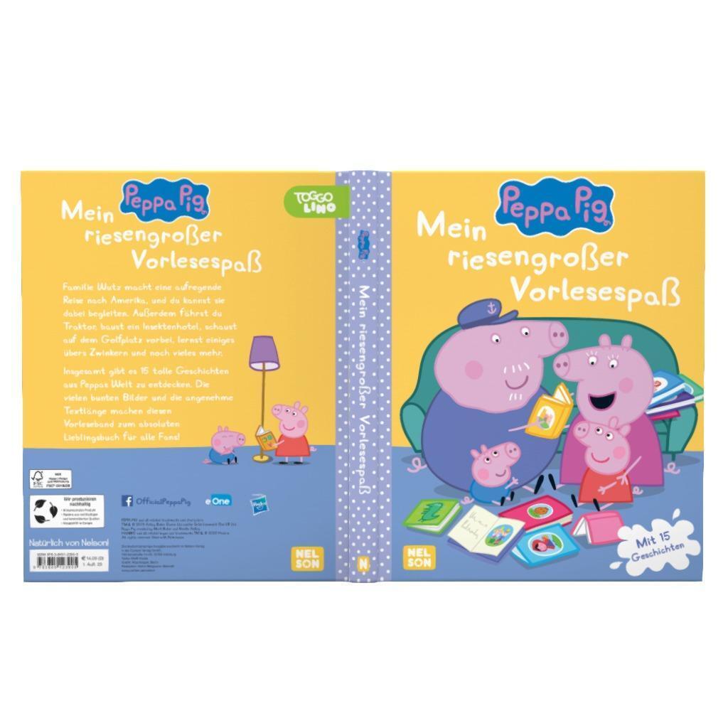 Bild: 9783845123905 | Peppa Wutz Gutenachtgeschichten: Mein riesengroßer Vorlesespaß | Buch