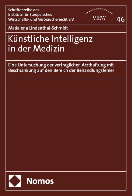 Cover: 9783756029907 | Künstliche Intelligenz in der Medizin | Madalena Lindenthal-Schmidt