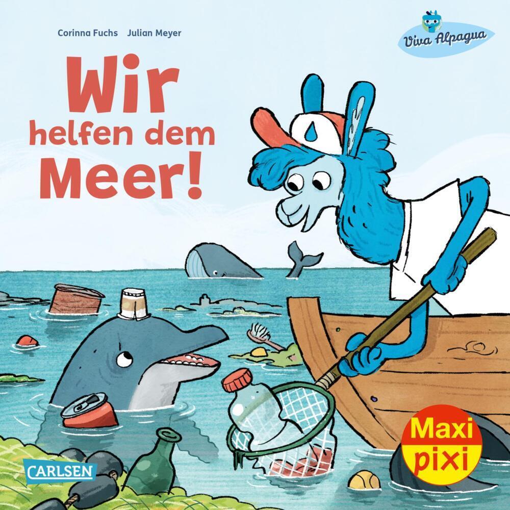 Cover: 9783551033222 | Maxi Pixi 409: Wir helfen dem Meer! | Miniaturbuch | Corinna Fuchs