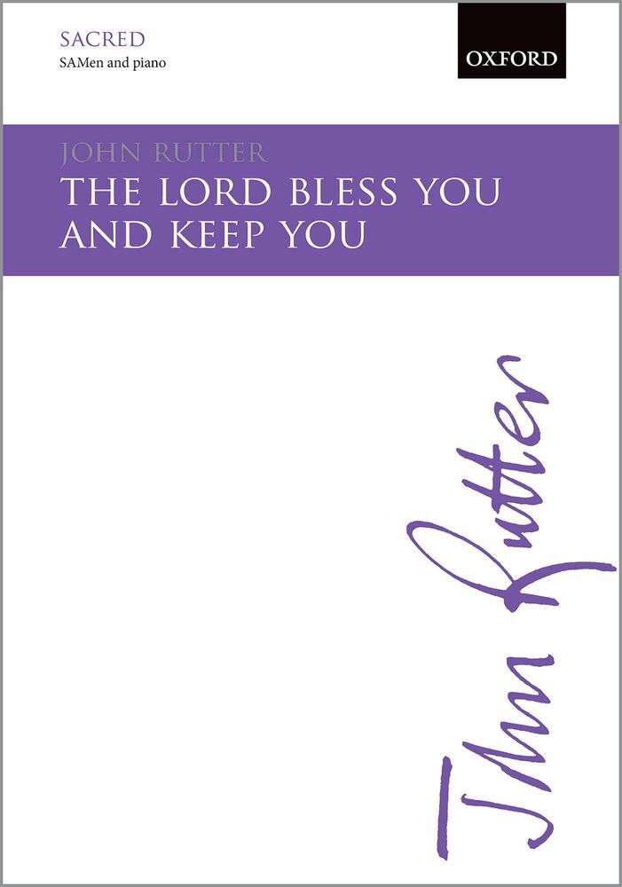 Cover: 9780193416598 | The Lord bless you and keep you | SAB vocal score | John Rutter | Buch
