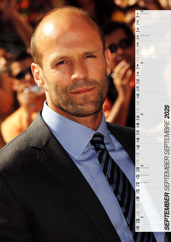 Bild: 9798893610482 | Jason Statham Kalender 2025 | Kalender | 14 S. | Deutsch | 2025