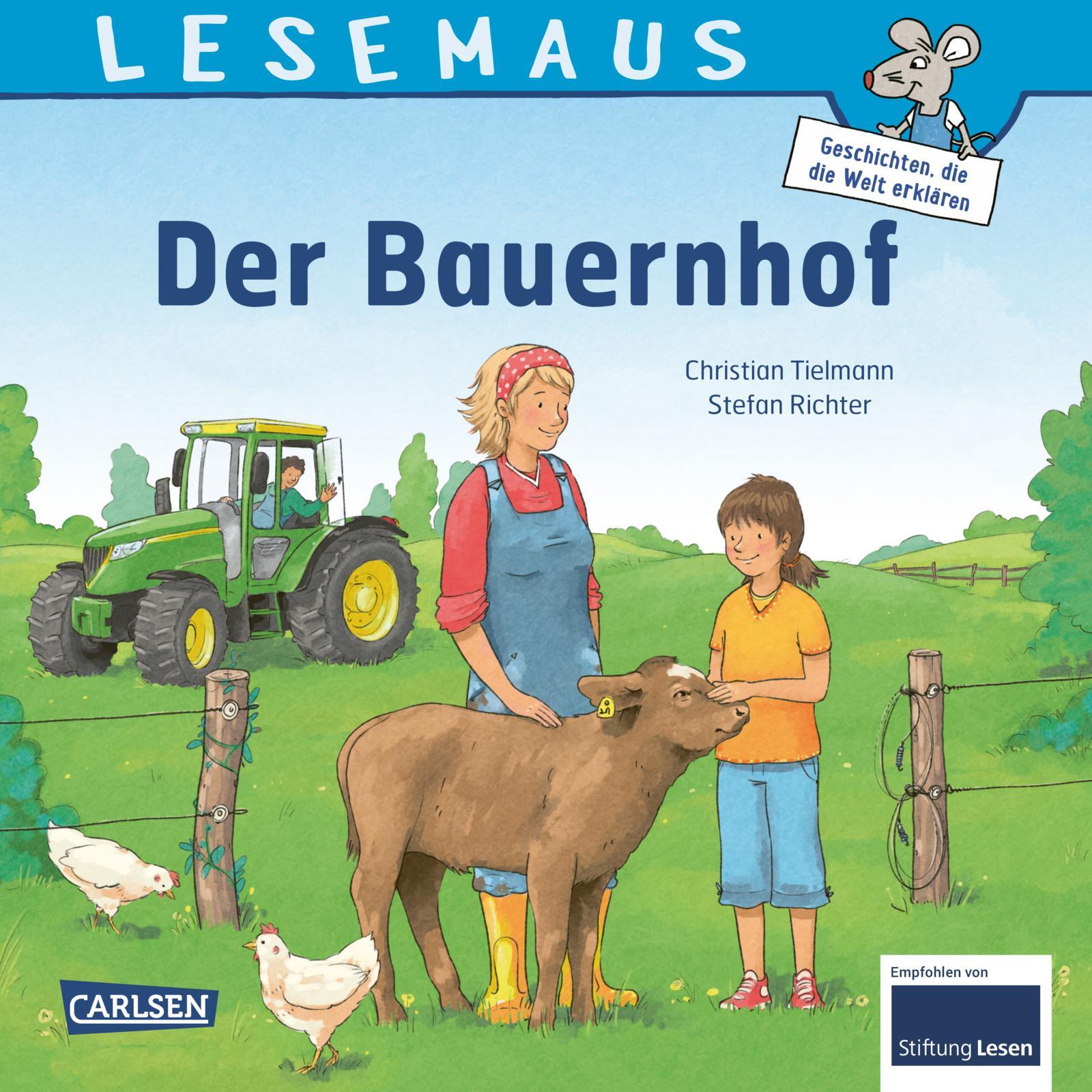 Cover: 9783551089779 | LESEMAUS 76: Der Bauernhof | Christian Tielmann | Taschenbuch | 24 S.