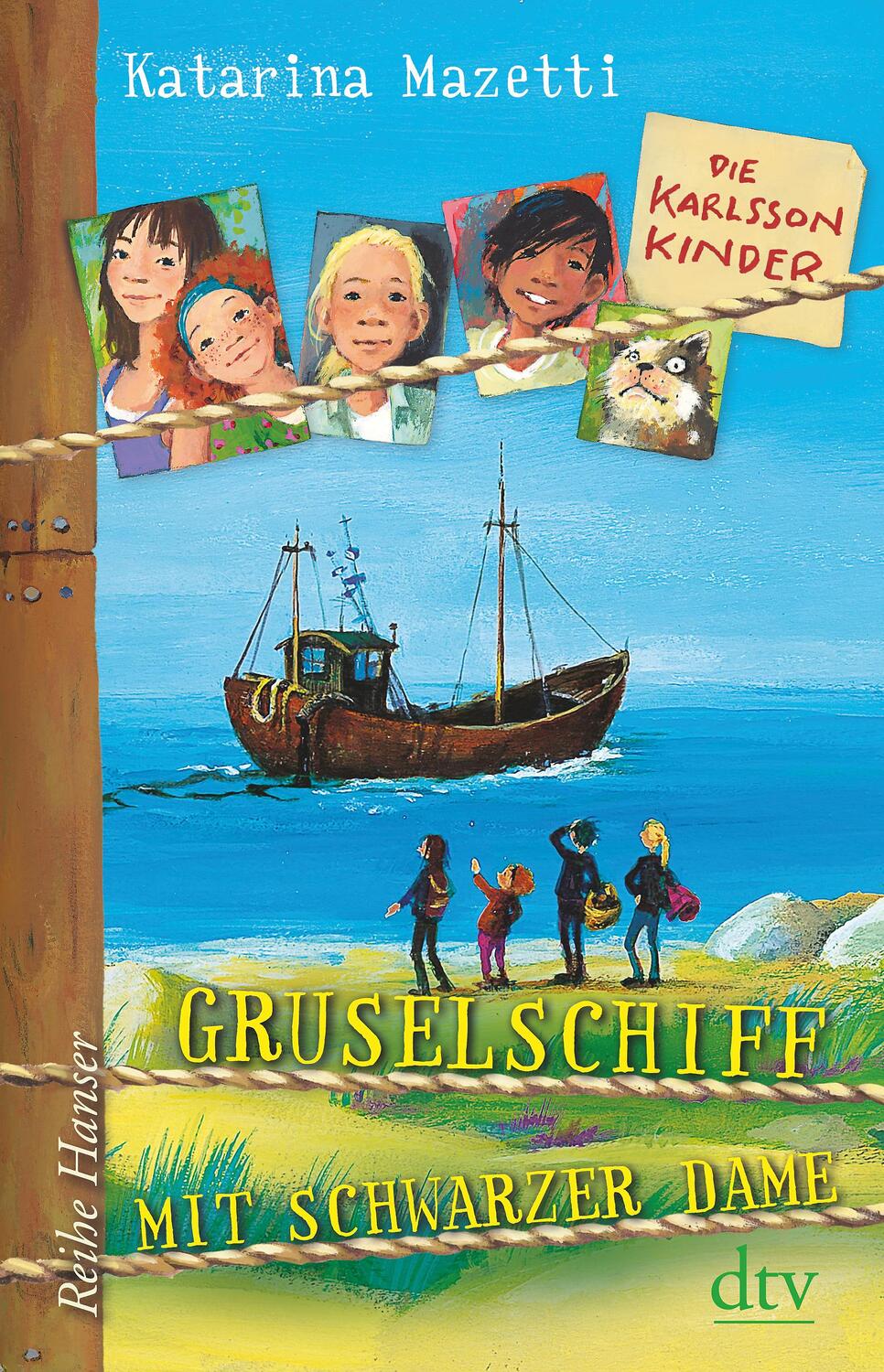 Cover: 9783423640213 | Die Karlsson-Kinder Gruselschiff mit schwarzer Dame | Katarina Mazetti
