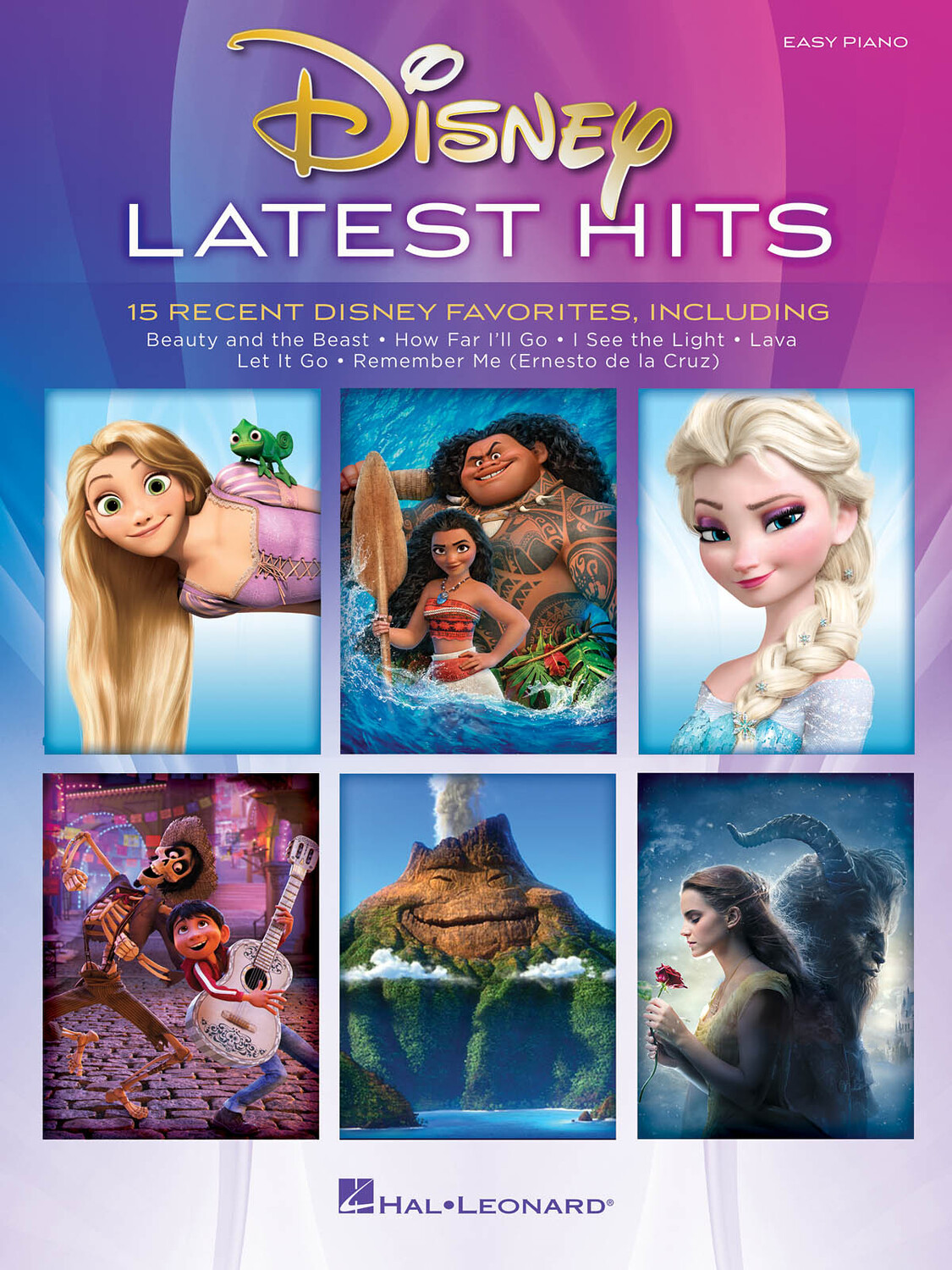 Cover: 888680900472 | Disney Latest Hits | 15 Recent Disney Favorites | Easy Piano Songbook