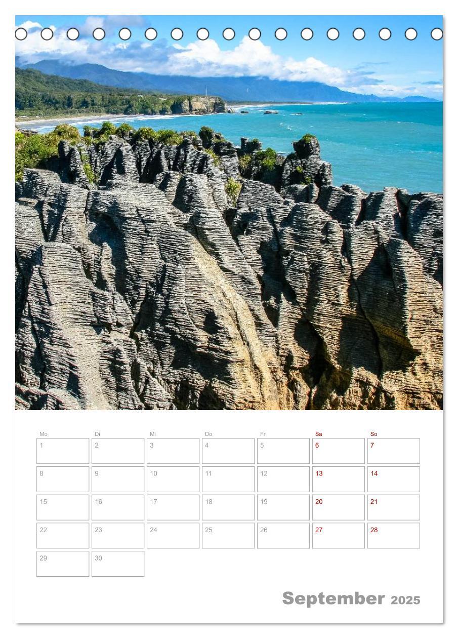 Bild: 9783435993345 | Kalenderplaner g'day Neuseeland 2025 (Tischkalender 2025 DIN A5...