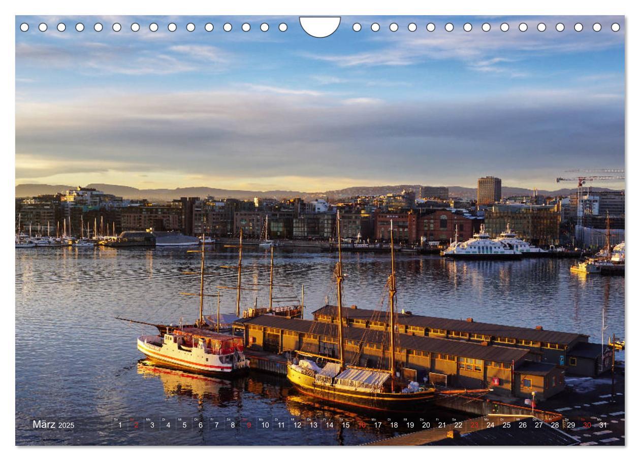 Bild: 9783435277827 | Oslo - Norwegen (Wandkalender 2025 DIN A4 quer), CALVENDO...