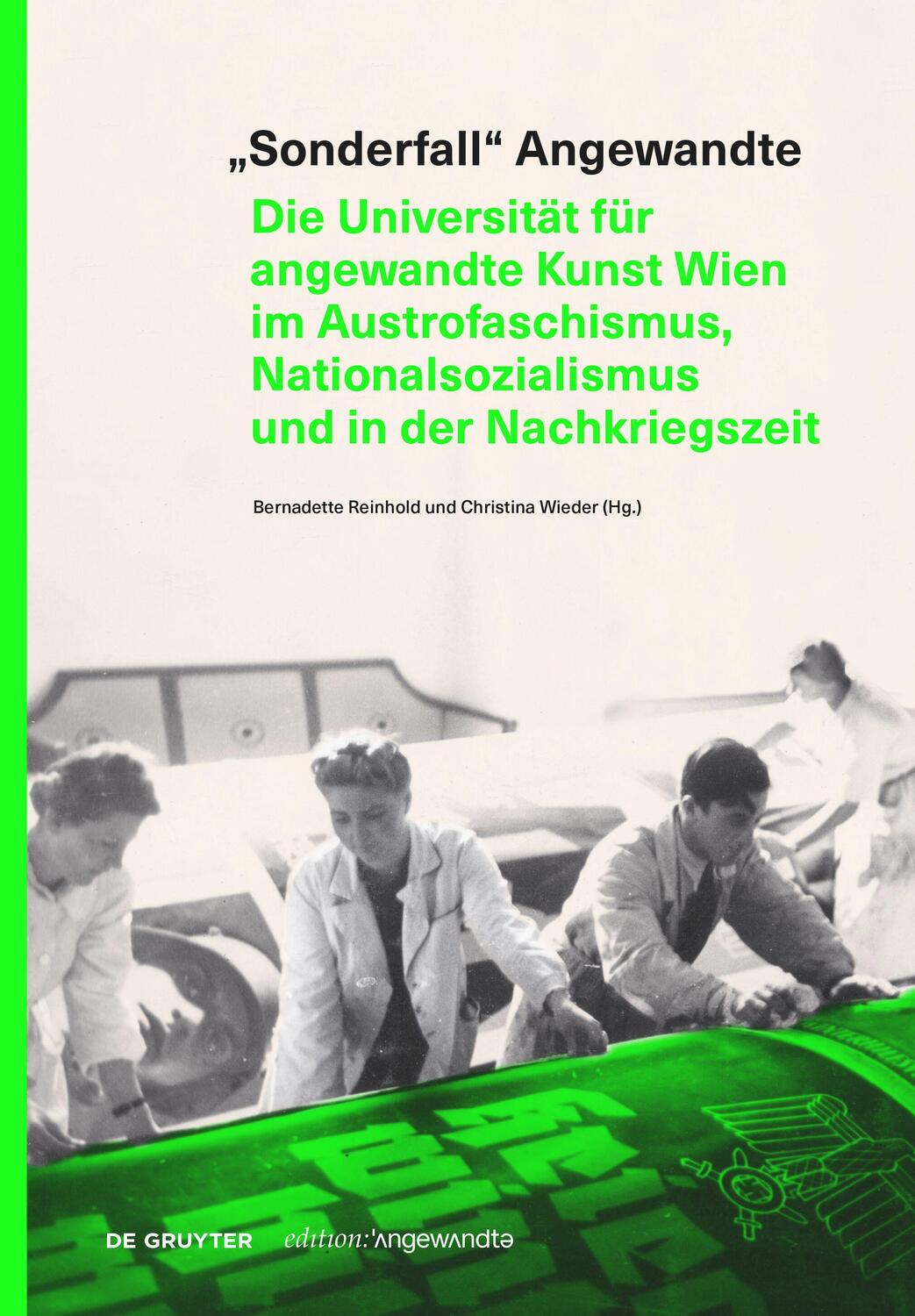 Cover: 9783111366326 | "Sonderfall" Angewandte | Bernadette Reinhold (u. a.) | Taschenbuch
