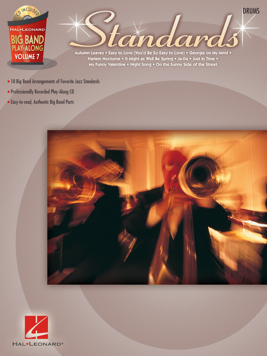 Cover: 884088261801 | Standards - Drums | Big Band Play-Along | Buch + CD | 2009