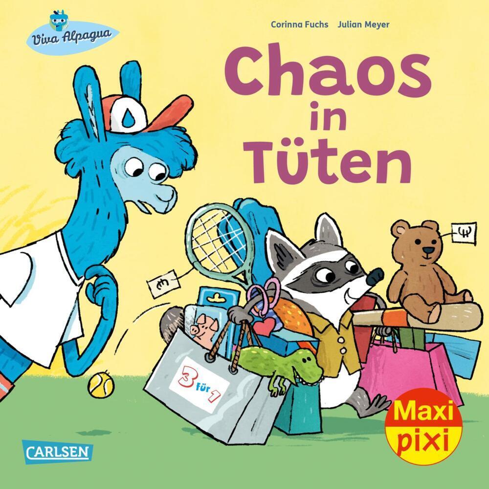 Cover: 9783551033239 | Maxi Pixi 410: Chaos in Tüten | Miniaturbuch | Corinna Fuchs | Buch