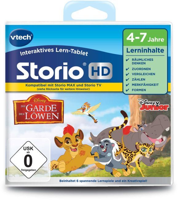 Cover: 3417762752042 | Die Garde der Löwen, 1 Storio HD Lernspiel | Spiel | In Schachtel