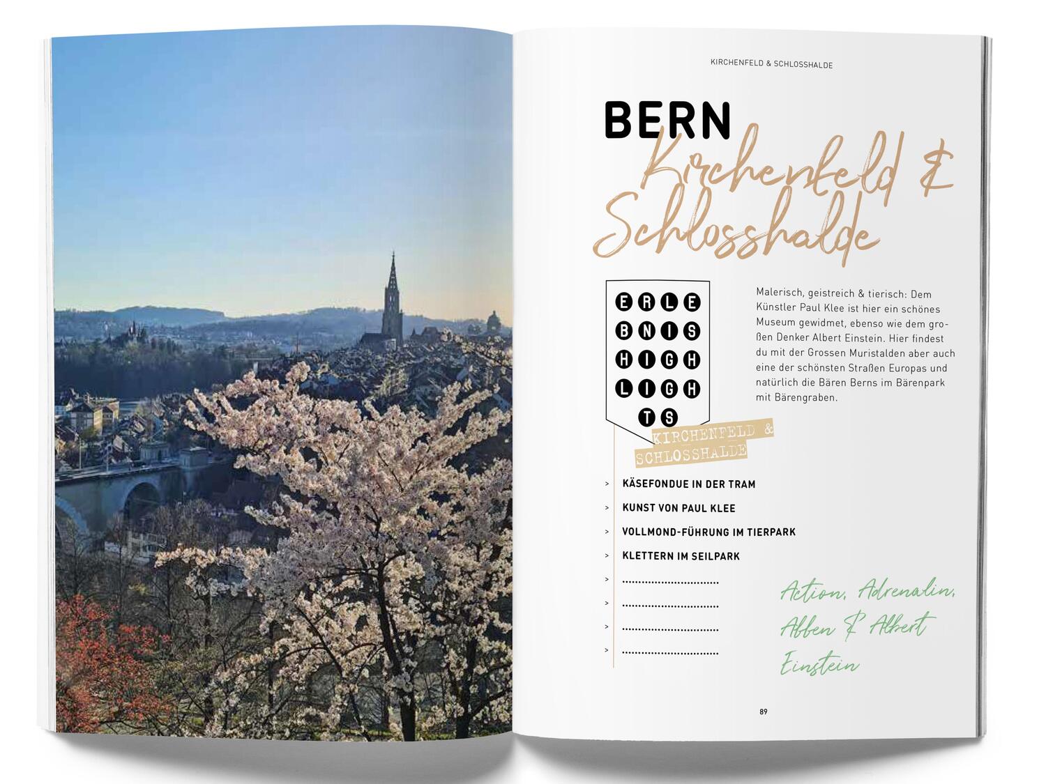 Bild: 9783828309838 | GuideMe Travel Book Bern - Reiseführer | Judith Stöckli | Taschenbuch
