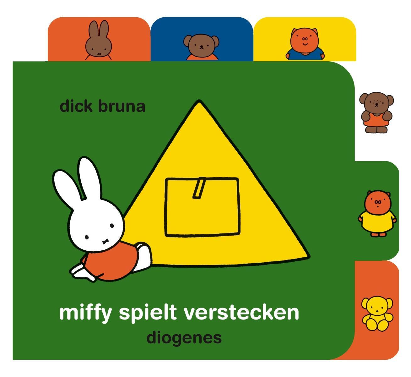 Cover: 9783257012316 | Miffy spielt Verstecken | Dick Bruna | Buch | Diogenes Kinderbücher