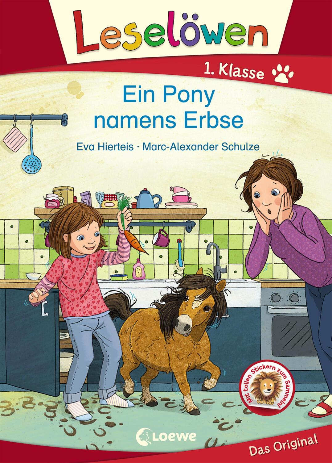 Cover: 9783743206595 | Leselöwen 1. Klasse - Ein Pony namens Erbse | Eva Hierteis | Buch