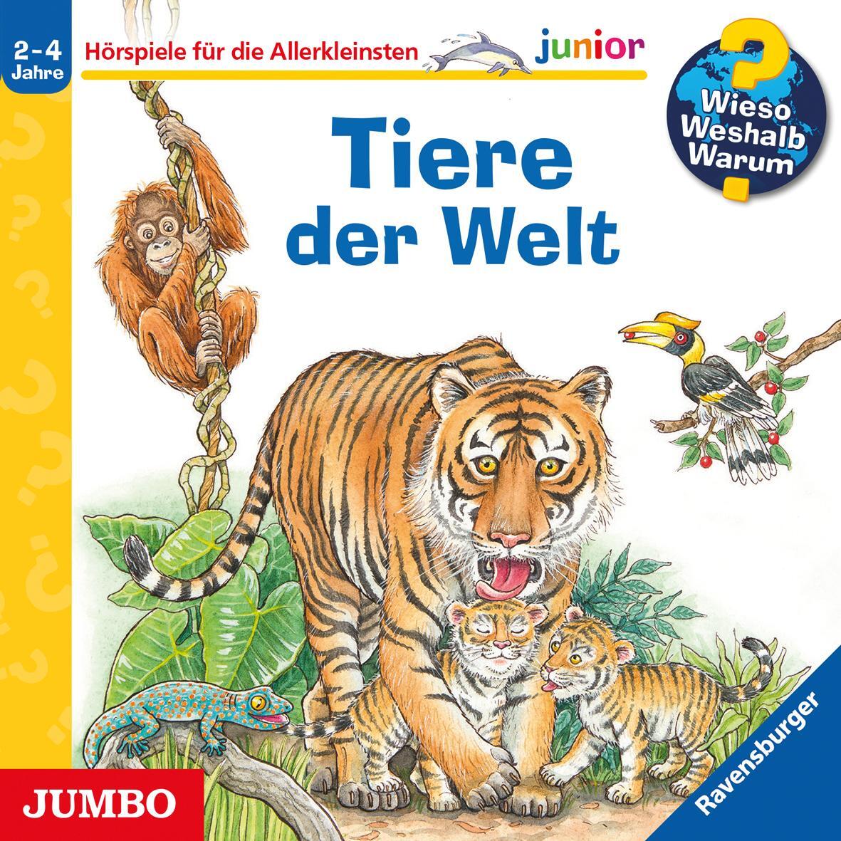 Cover: 9783833745898 | Wieso? Weshalb? Warum? junior. Tiere der Welt | Susanne Gernhäuser