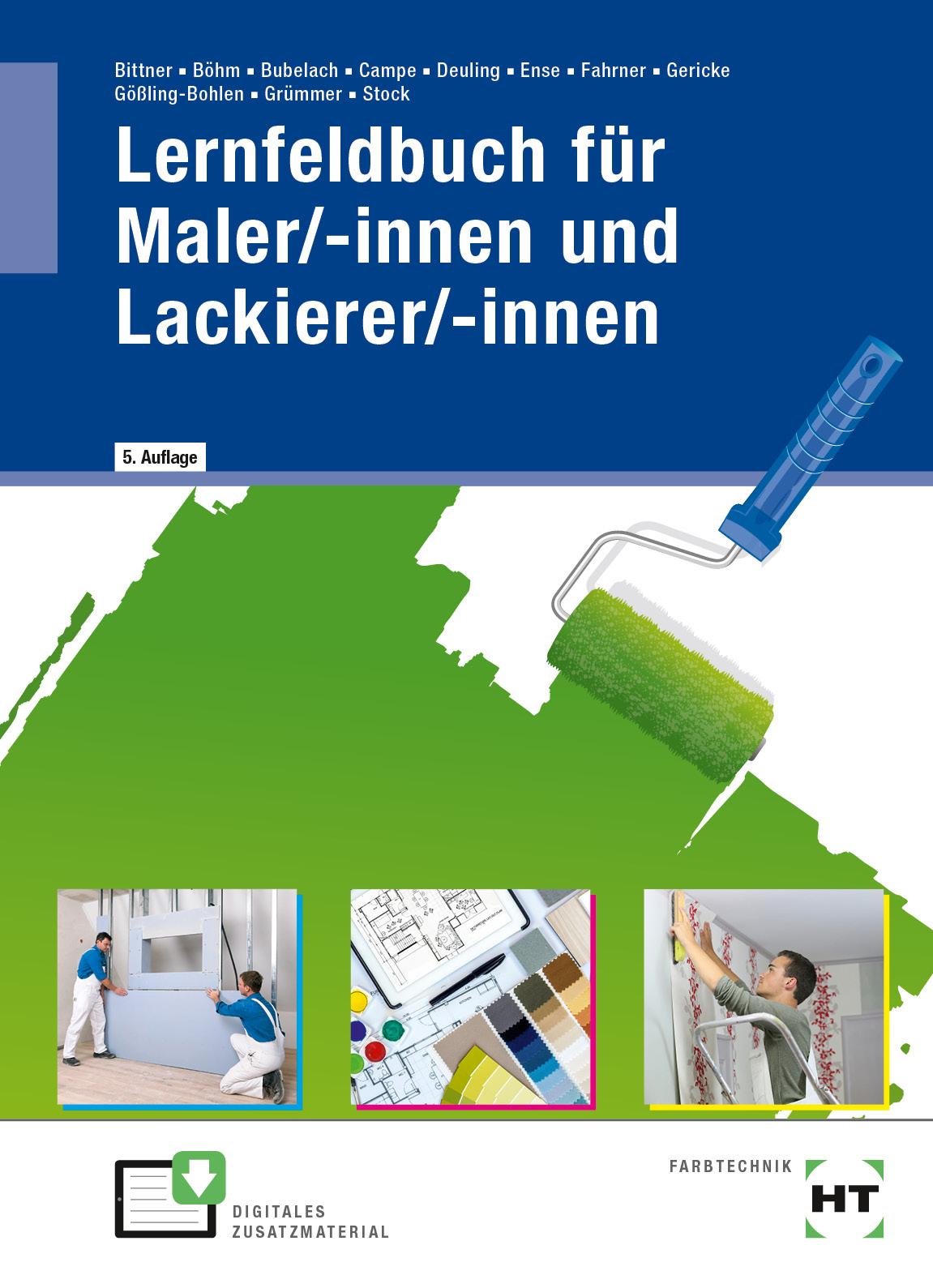 Cover: 9783582967770 | Lernfeldbuch für Maler/-innen und Lackierer/-innen | Böhm (u. a.)