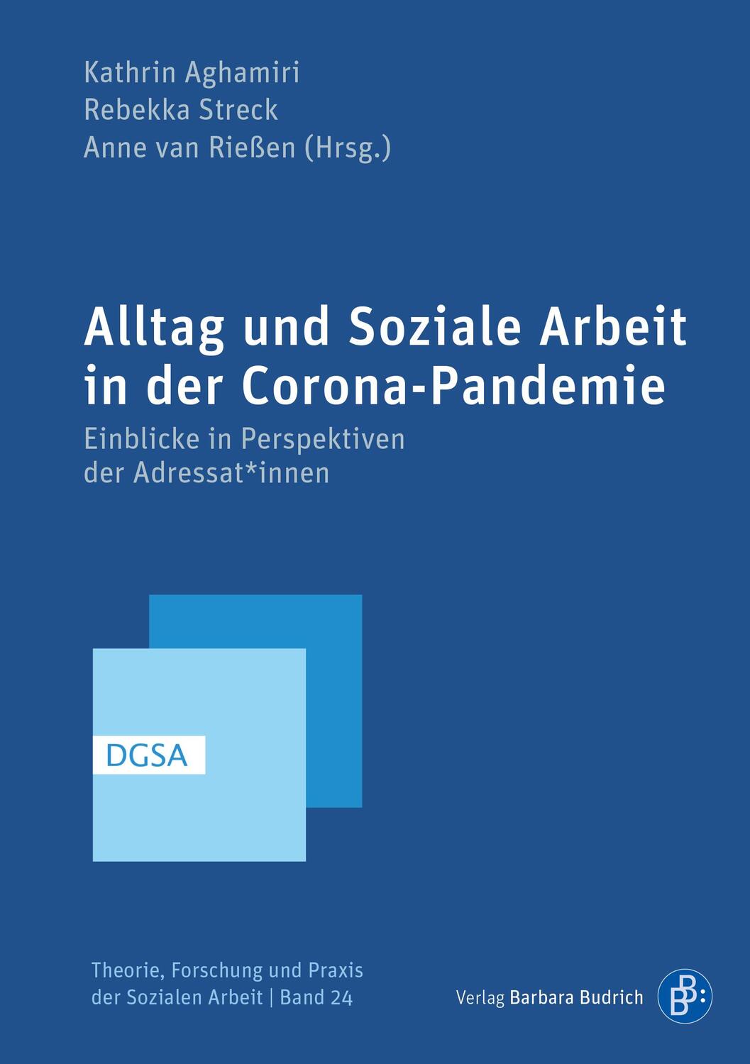 Cover: 9783847425656 | Alltag und Soziale Arbeit in der Corona-Pandemie | Aghamiri (u. a.)