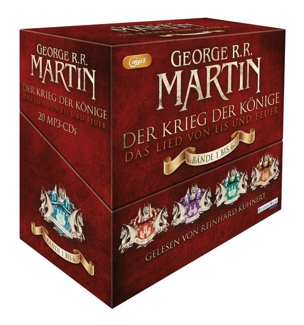 Cover: 9783837132359 | Der Krieg der Könige, 20 Audio-CD, 20 MP3 | George R. R. Martin | CD